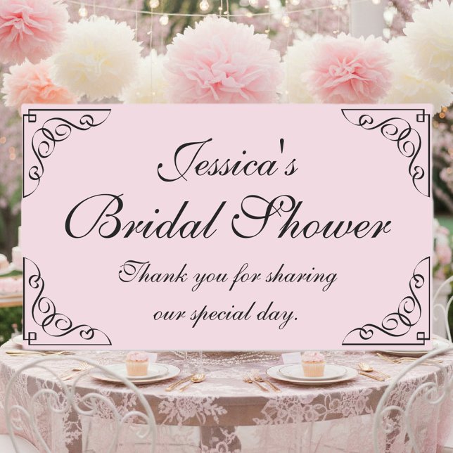 Autocollants nuptiales vintages de cadeau de (Elegant bridal shower stickers)