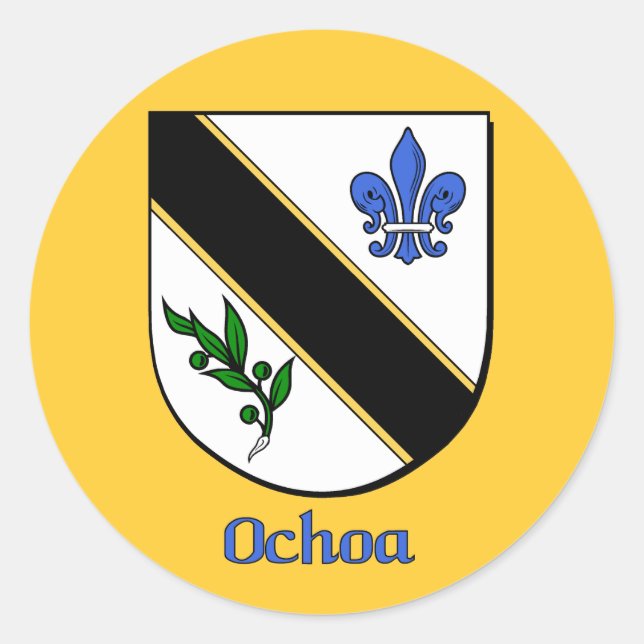 Autocollants Ochoa Family Shield (Devant)