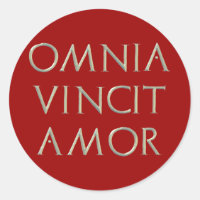 Autocollants Omnia Vincit Amor