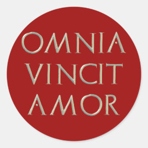 Autocollants Omnia Vincit Amor