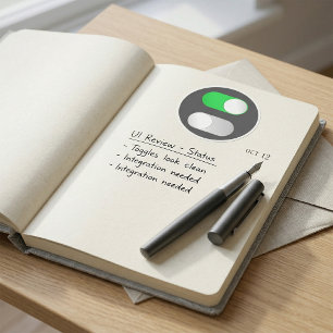 Autocollants On et Off