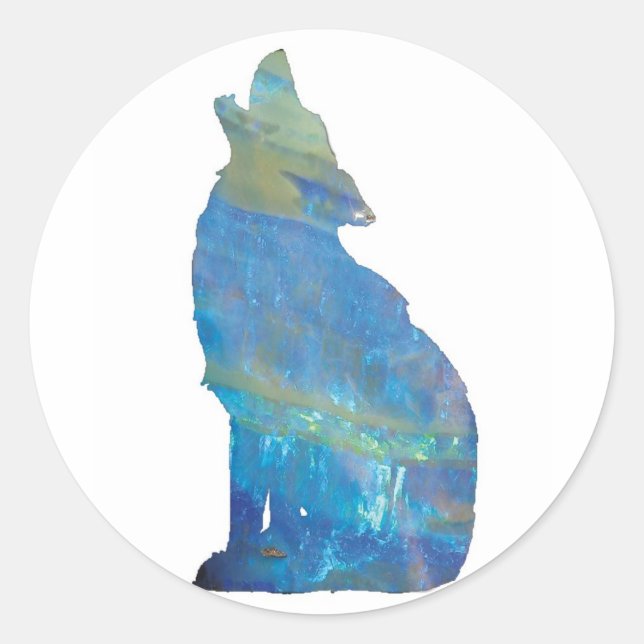 Autocollants Opal Wolf (Devant)