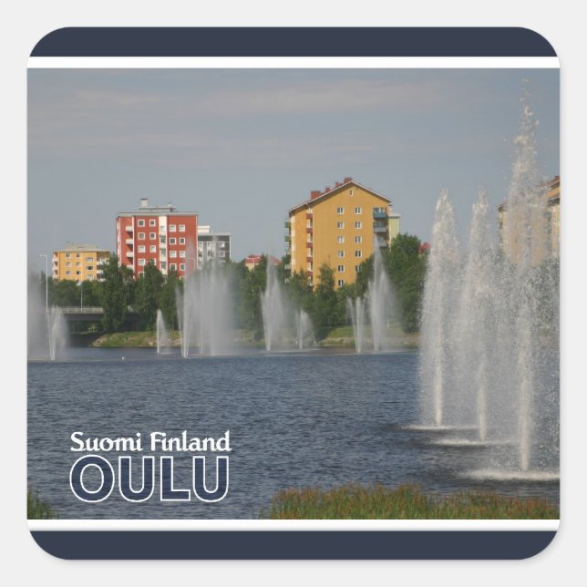 Autocollants OULU (Devant)