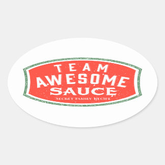 Autocollants ovale, brillants