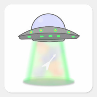 Autocollants OVNI Alien