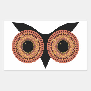 Autocollants Owl Eyes