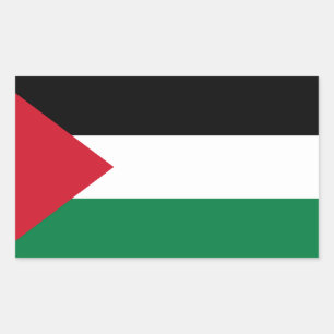 Autocollants palestiniens de drapeau