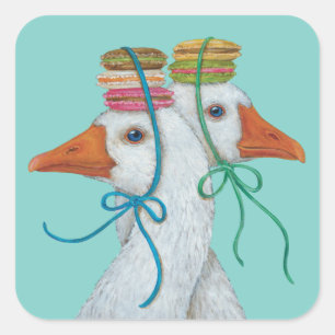 Autocollants Party Geese