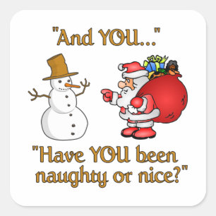 Autocollants père Noël & Snowman