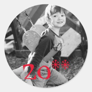 Autocollants personnalisables de photo