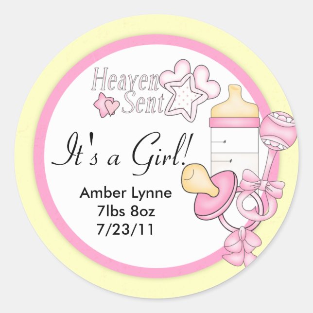 Autocollants personnalisables providentiels de (Devant)