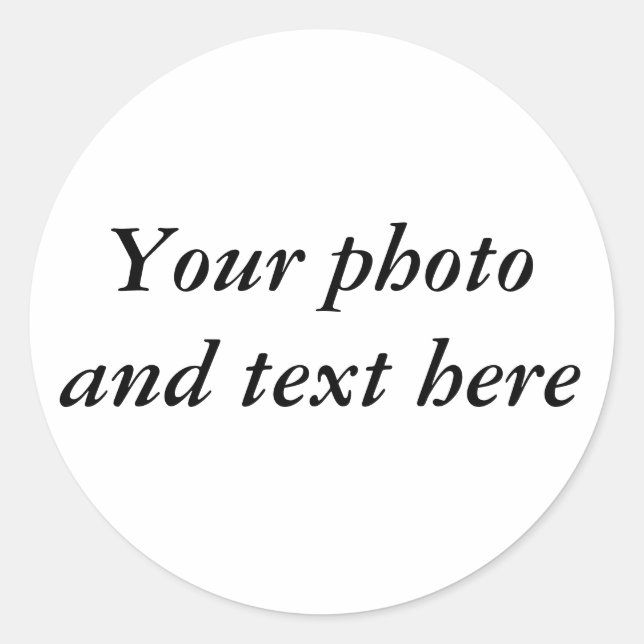 Autocollants personnalisés (Devant)