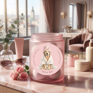 Autocollants personnalisés de remerciement pour sa