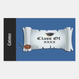 Autocollants personnalisés d'événement de class