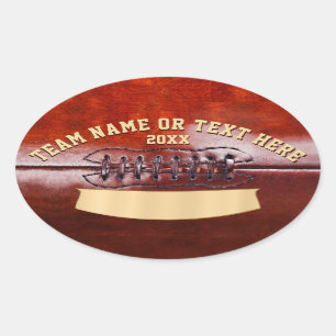 Autocollants personnalisés du football, votre