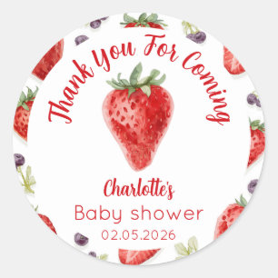 Autocollants personnalisés pour Baby Shower sur le