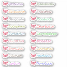 Autocollants personnalisés pour la rentrée scolair