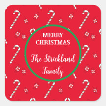 Autocollants personnalisés pour Noël