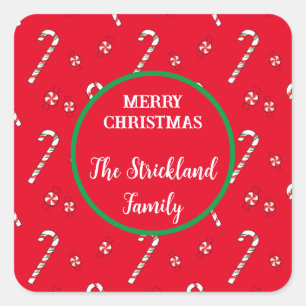 Autocollants personnalisés pour Noël