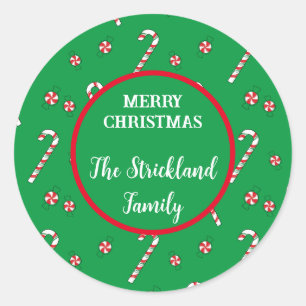 Autocollants personnalisés pour Noël