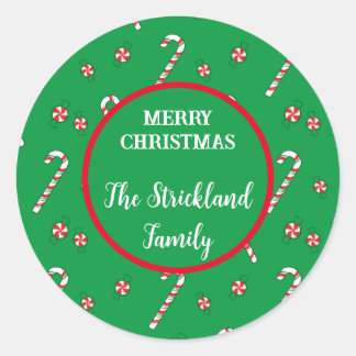 Autocollants personnalisés pour Noël