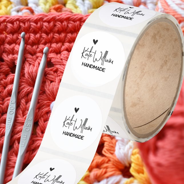 Autocollants personnalisés pour objet fait main (Créateur téléchargé)