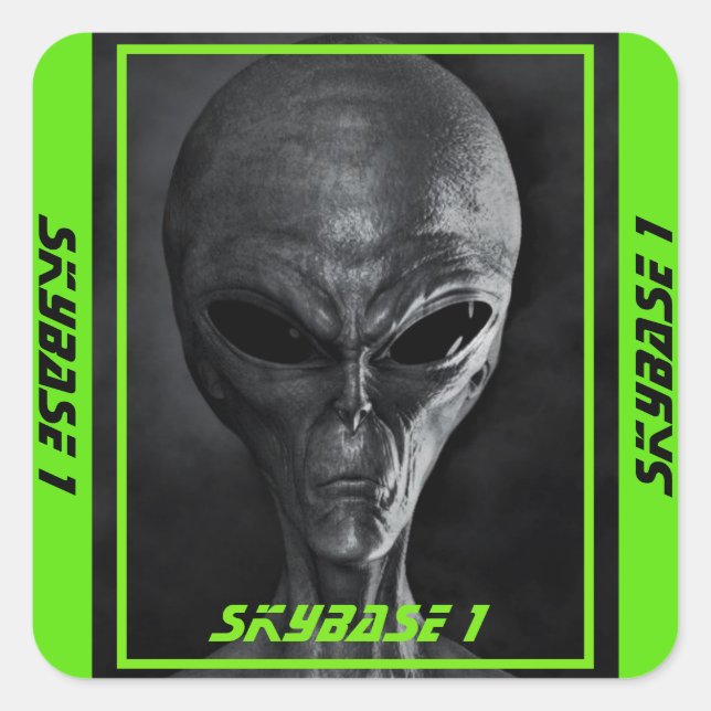 Autocollants personnalisés SkyBase1 (Devant)