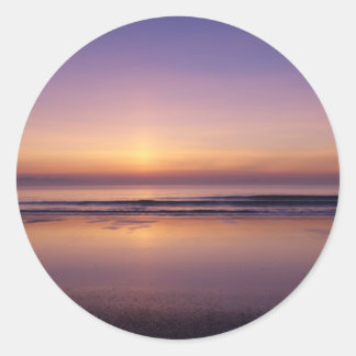 Autocollants photo couleur soleil de plage Ocean