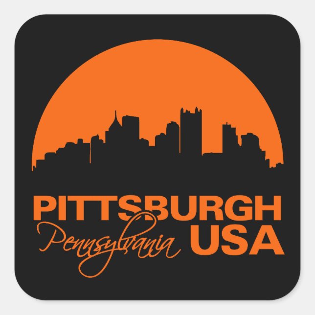 Autocollants PITTSBURGH (Devant)