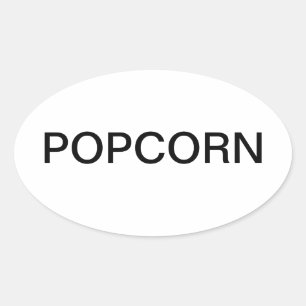 Autocollants Popcorn