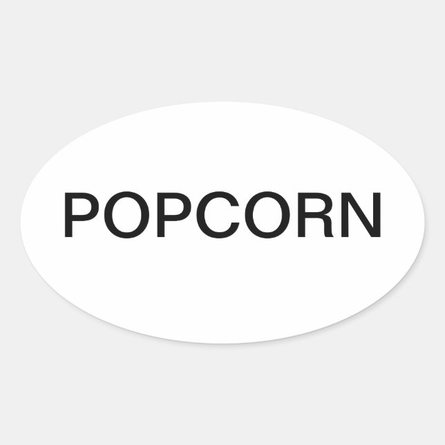 Autocollants Popcorn (Devant)
