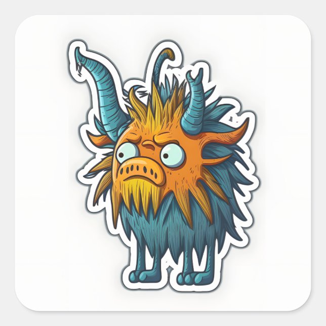 Autocollants pour animaux bizarres (Devant)