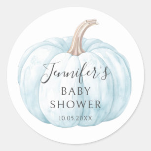 Autocollants pour Baby Shower de Petit Garçon Citr