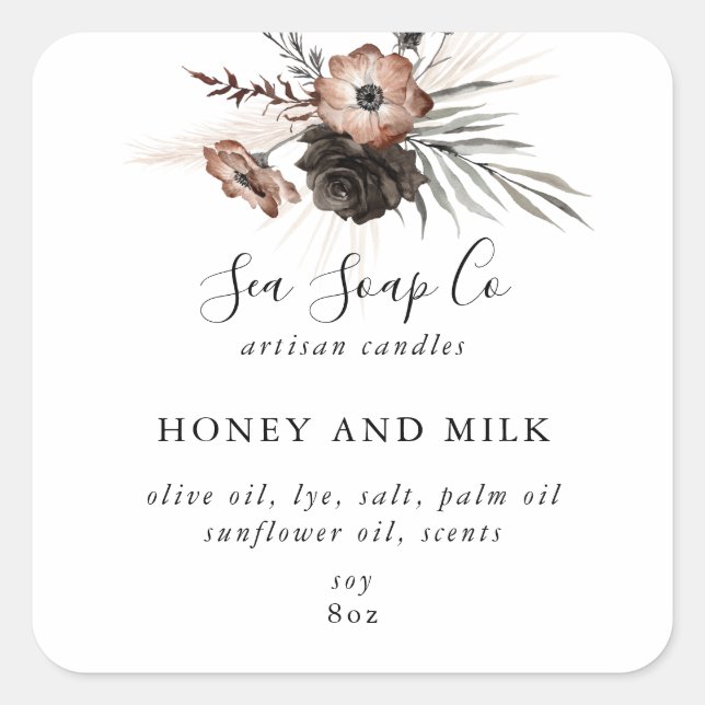 Autocollants pour bougies (Devant)