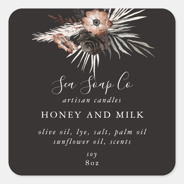 Autocollants pour bougies (Devant)