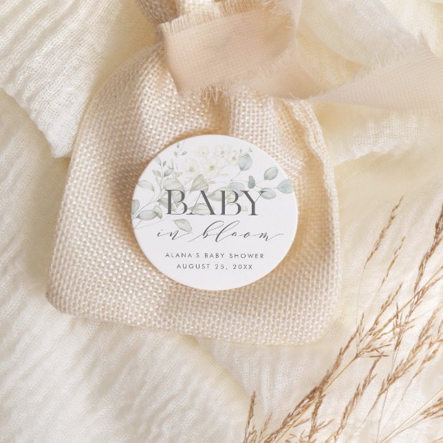 Autocollants pour cadeaux ou enveloppes 'BABY IN B (Créateur téléchargé)