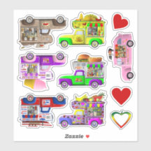 Autocollants pour camions-restaurants