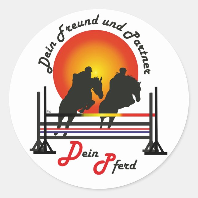 Autocollants pour chevaux et chevaux (Devant)