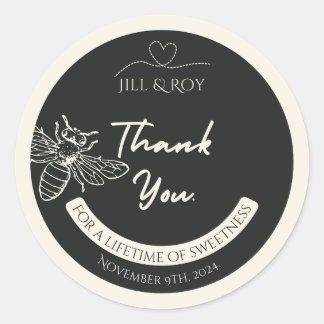 Autocollants pour couvercle de mini pot de miel