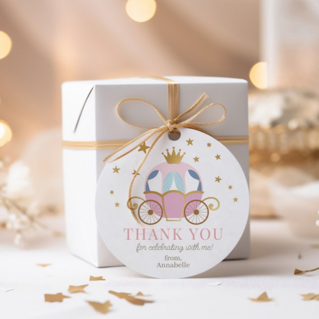 Autocollants pour fête d'anniversaire de Princesse (Créateur téléchargé)
