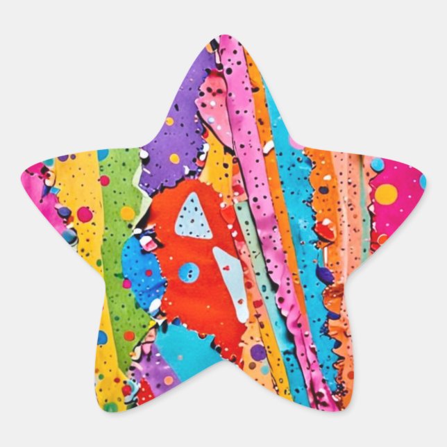 Autocollants pour fête d'enfants (Devant)