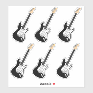 Autocollants pour guitare électrique