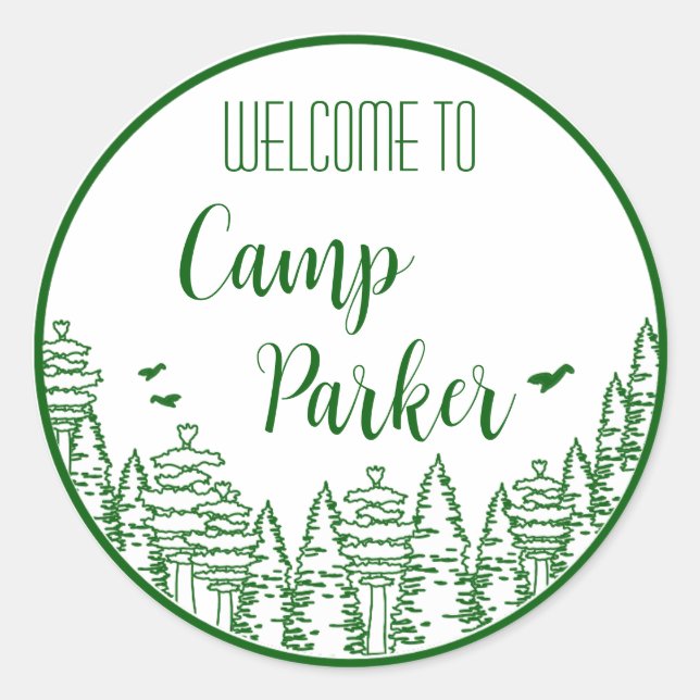 Autocollants pour la fête de bachelorette de la ma (Devant)