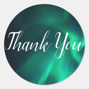Autocollants pour les faveurs de Northern Lights