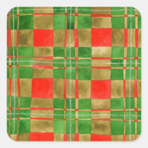 Autocollants pour petits Carrés MAC GREGOR TARTAN