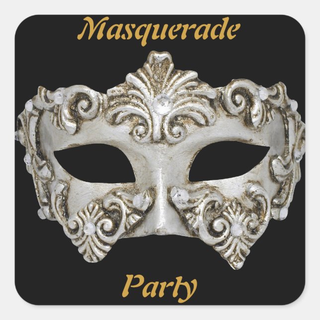 Autocollants pour soirée masquée (Devant)