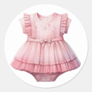 Autocollants pour vêtements de bébé rose
