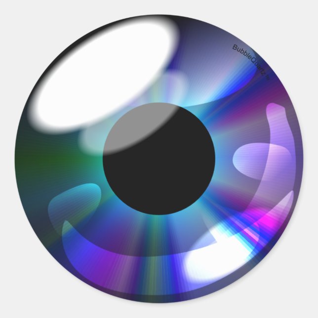 Autocollants pour yeux brillants (Devant)