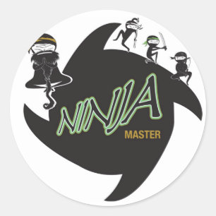 Autocollants principaux de Ninja