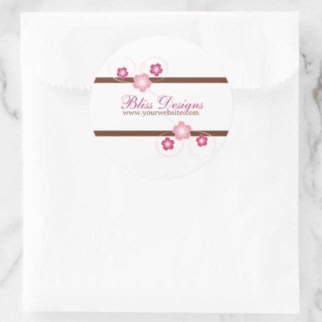 Autocollants promotionnels de fleurs de cerisier r (Sac)
